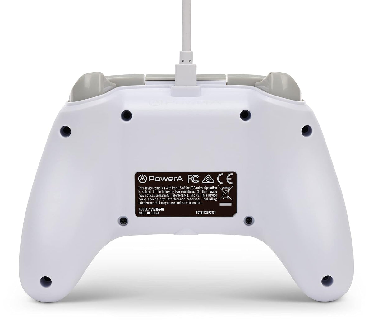 Wired Controller for Xbox Series X|S - White, Gamepad, Wired Video Game Controller, Gaming Controller, Works with Xbox One