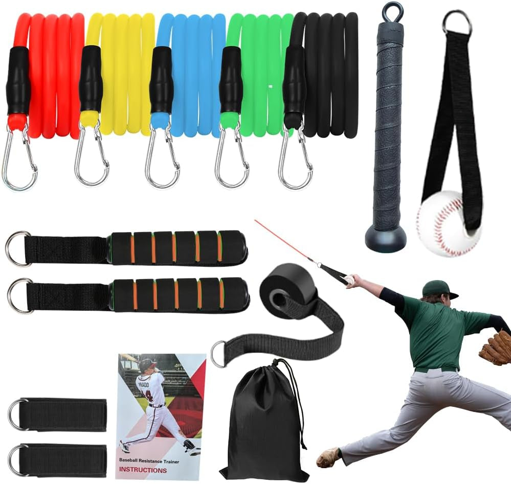 Baseball Resistance Bands for Pitchers – Pro-Grade Arm Strength & Pitching Bands