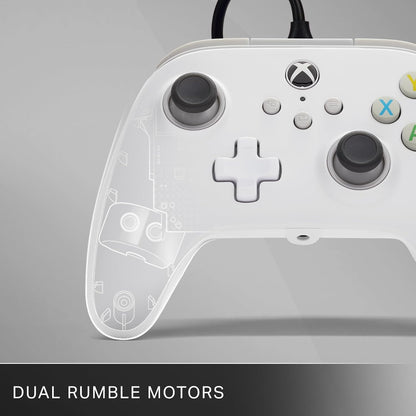 Wired Controller for Xbox Series X|S - White, Gamepad, Wired Video Game Controller, Gaming Controller, Works with Xbox One