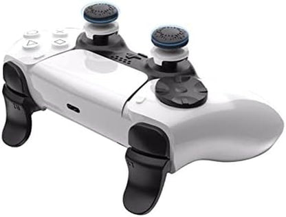 2Pcs Thumbstick Extender for 3D Texture Thumb Grip Stick Joystick Thumbstick for Controller (White)