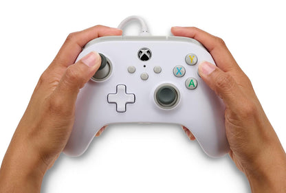 Wired Controller for Xbox Series X|S - White, Gamepad, Wired Video Game Controller, Gaming Controller, Works with Xbox One