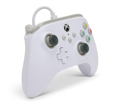 Wired Controller for Xbox Series X|S - White, Gamepad, Wired Video Game Controller, Gaming Controller, Works with Xbox One