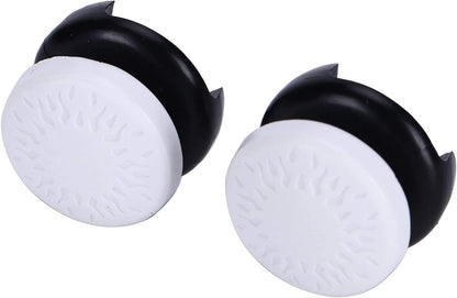 2Pcs Thumbstick Extender for 3D Texture Thumb Grip Stick Joystick Thumbstick for Controller (White)