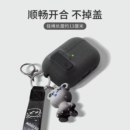 Protective Case for Airpods 4 Cover Luxury Earphone Cover Case for Apple Airpodspro 2 3 1/2 Air Pods Pro Shockproof with Hook﻿