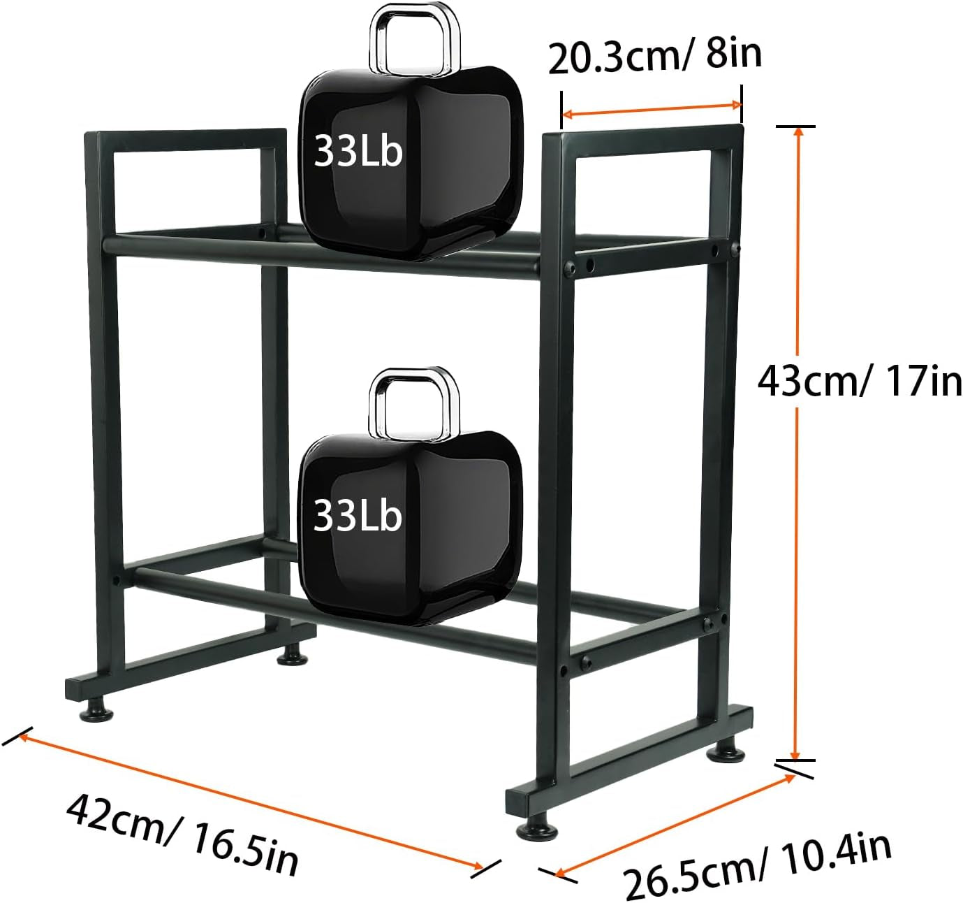 3D Printer Filament Storage Rack,2-Tier Desktop Metal Spool Holder | Organizer for PLA/ABS/TPU, Fits 12 Rolls for 3D Printing Workstation, Office,Workshop
