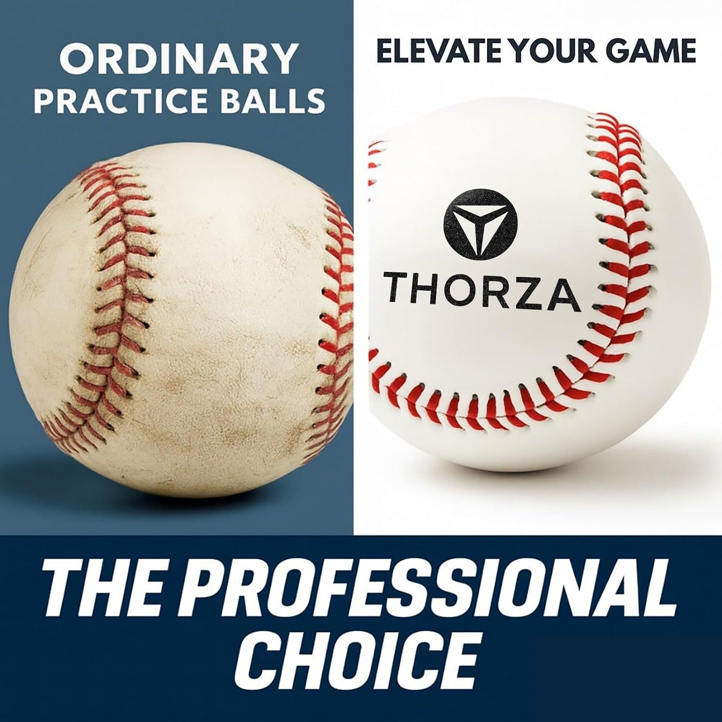 Weighted Baseballs for Pitching & Throwing Training - Velocity Building Balls for Hitting Practice & Strength Development - Youth to Pro